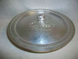   Silver Co. Inc. Wild Rose Brialliantone Hammered Aluminum Bowl w/Lid