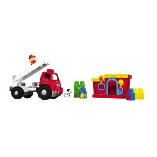 Mega Bloks Playn Go Fire Truck Toy Set  