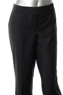 Calvin Klein NEW Gray Trousers Pinstriped Pants Misses 8  