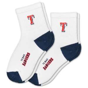  MLB Texas Rangers Kids Youth Socks (2 Pack) Sports 