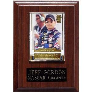  Jeff Gordon 4.5 x 6.5 Plaque