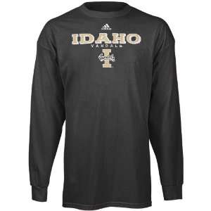  adidas Idaho Vandals Black True Basic Long Sleeve T shirt 