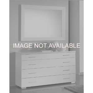  Modern Double Dresser in White Made in Italy 33B78