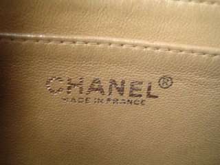 100% AUTH CHANEL QUILTED LEATHER FLAP HANDBAG  