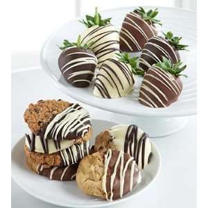    Golden Edibles Hand Dipped Belgian Chocolate Covered Strawberries 