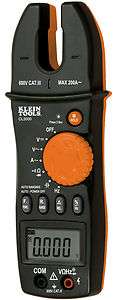 Klein Tools CL3000 AC Fork Meter 200 Amp 092644692048  