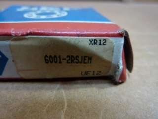 NEW LOT of 3 SKF Bearing 6001 2RSJEM #24821  