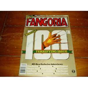    Fangoria Horror Magazine Issue # 100 March 1991 Starlog Books
