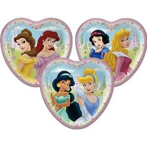  Disney Princess Fairy tale Dessert Platepackage of 8 Toys 