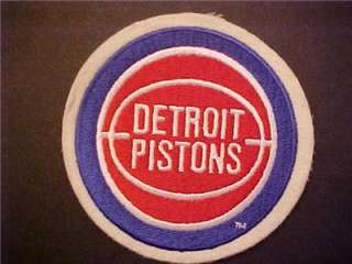 Detroit PISTONS Vintage 6 inch PATCH Full Emroidered  