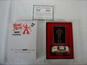 NASCAR car & card set, Texas Pete, Joe Nemechek #87  