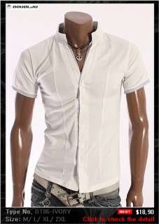 happy Mens Shortsleeve Casual Shirts Collection  