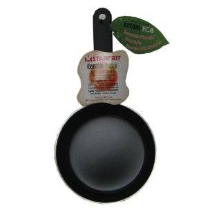 Starfrit Eco Pan 5.5 Inch Mini Egg Pan, Black