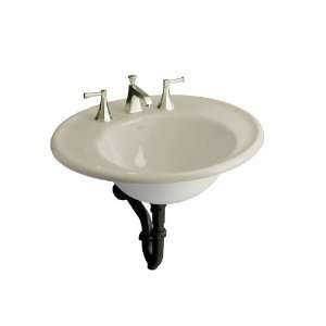   Iron Works Iron Works 24 Wall Mounted Cast Iron Bathroom Sink with 4