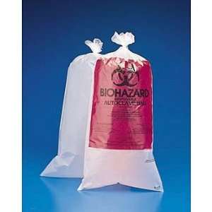 Bel Art(r) Autoclavable Biohazard Disposal Bags, 12 x 24, Pack of 100 