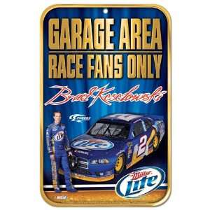    #2 Brad Keselowski 2011 Garage Parking Sign