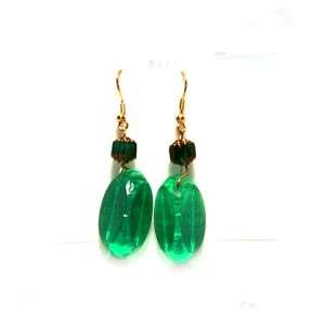    GameScience Dice Earrings   Arcane Emerald, d3 Toys & Games