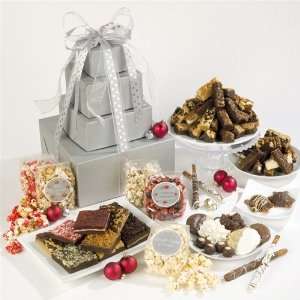 Brownie Points Holiday Grand Sparkling Skyscraper of Gourmet Brownies 