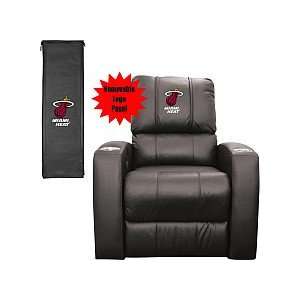  Xzipit Miami Heat Home Theater Recliner with Zip in Team 