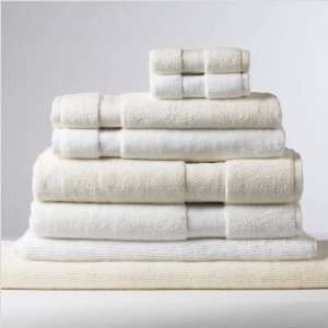  Microcotton Finest Solid Terry 3 Piece Towel Set in Ivory 