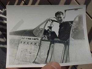 ORIGINAL WWII PHOTO   23RD FIGHTER GROUP ACE ORAN WATTS  