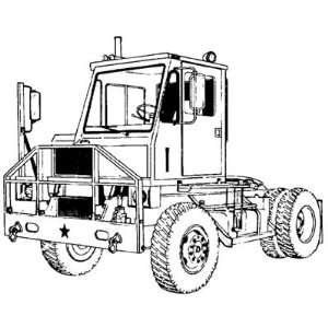  M 878 YARD TYPE TRUCK TRACTOR Technical Manual Collection 