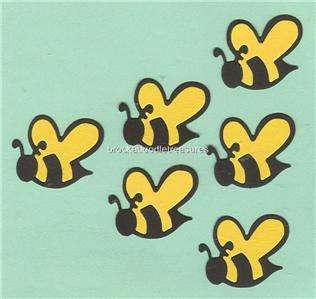 Lot of 6 Quickutz Profile Bee Die Cuts  