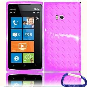   for the Nokia Lumia 900, Diamond Hot Pink Cell Phones & Accessories