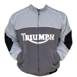  Triumph Racing Jacket Gray