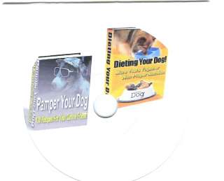 DOG HEALTH, + 130 DOG FOOD & TREATS RECIPES COOKBOOK CD  