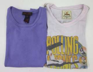 LOT 2 TRUNK LTD RALPH RALPH LAUREN Purple Shirts Sz 2 M  