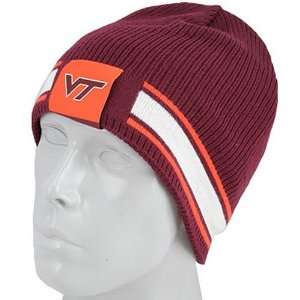  Nike Virginia Tech Hokies Maroon/Orange Reversible Knit 