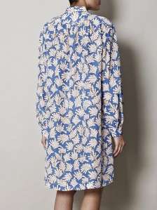 2012 $426 Diane von Furstenberg dvf 1974 Kaandra Silk Floral Tunic 