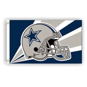  Dallas Cowboys NFL 3Ft X 5Ft Helmet Design Flag Sports 