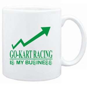  Mug White  Go Kart Racing  IS MY BUSINESS  Sports 