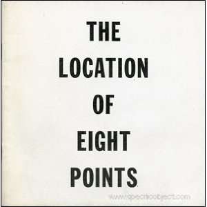  The Location of Eight Points Sol LeWitt Books