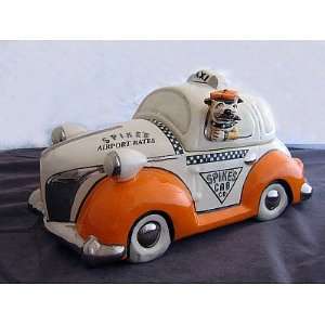 Spikes Cab Taxi Cookie Jar 