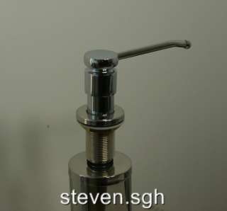 Luxury Stainless Steel Soap Dispenser for Kitchen Sink  