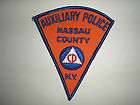 nassau county new york auxiliary police patch 