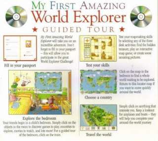 My First Amazing World Explorer PC MAC CD kids learn Earth countries 