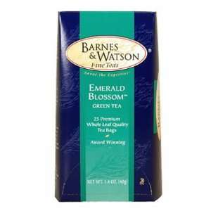 Emerald Blossom (25 Pillow Teabags)  Grocery & Gourmet 