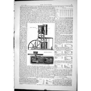  Engineering 1886 Blowing Engine Ateliers De La Meuse 