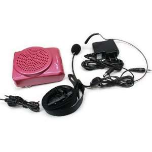  Portable Waistband Teaching Amplifier Pink Electronics
