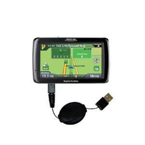  Retractable USB Cable for the Magellan Roadmate 5045 with 