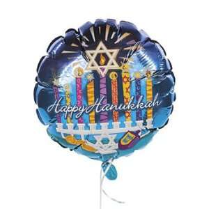 Happy Hanukkah Mylar Balloons   Balloons & Streamers & Mylar Balloons 