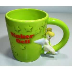  Disney Authentic Tinker Bell Character Mug (Green 