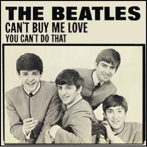  THE BEATLES CANT BUY ME LOVE MINI MAGNET Toys & Games