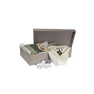  Archival Methods Textile Storage Boxes, 30 x 18 x 6.25 