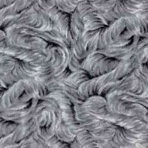   Cat Nap by RJR Fabrics, Gray Fur Fabric Arts, Crafts & Sewing