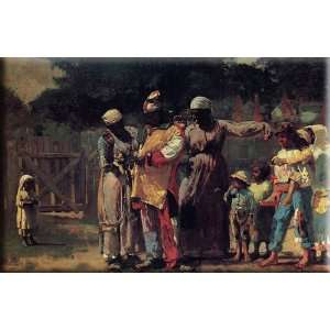   Carnival 30x20 Streched Canvas Art by Homer, Winslow